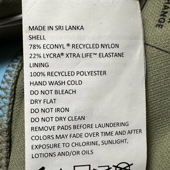 pRana Baja Bound Swim Top Sweet Agave Sm NWT - Picture 6 of 6